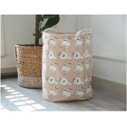 Printed Alpaca Linen Laundry Basket-Organiser